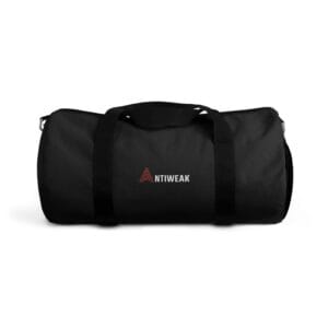 AntiWeak Duffel Bag – Durable Training & Travel Gear | Built for Discipline in the Gym and On the Move